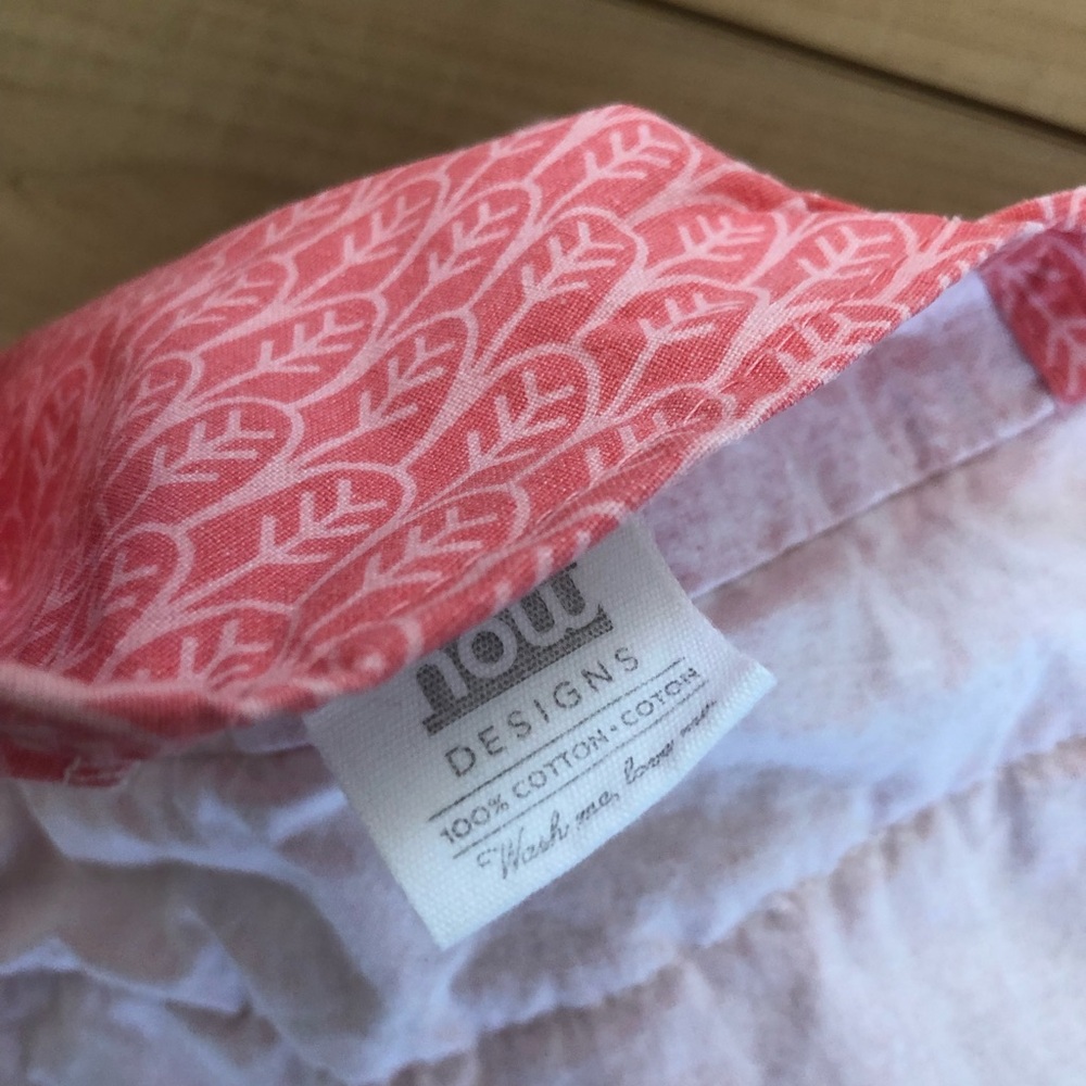 Pink Flamingo Ruffled Kids Apron - Picture 9 of 11